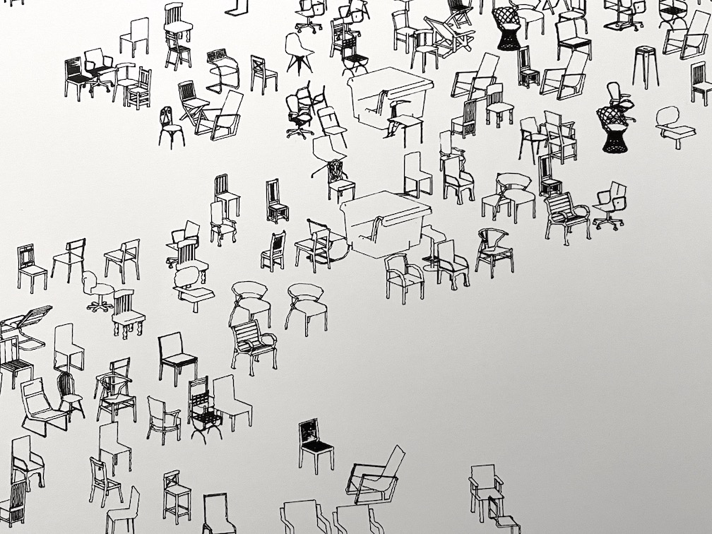 plotted chairs